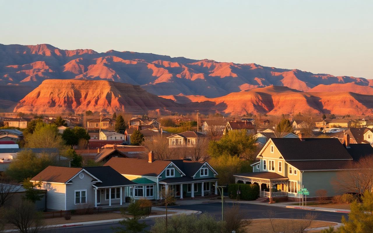 Payson, Utah residential scenery