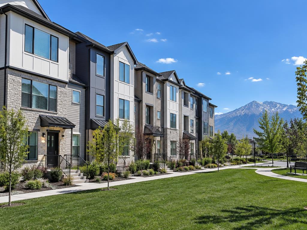 Parkside at Herriman Towne Center neighborhood in Herriman
