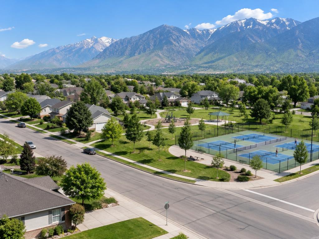 Bonneville neighborhood in Orem