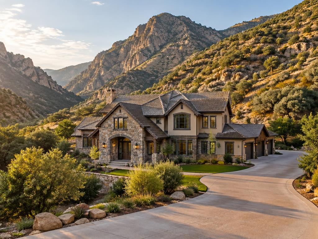 Canyon Heights neighborhood in Cedar Hills