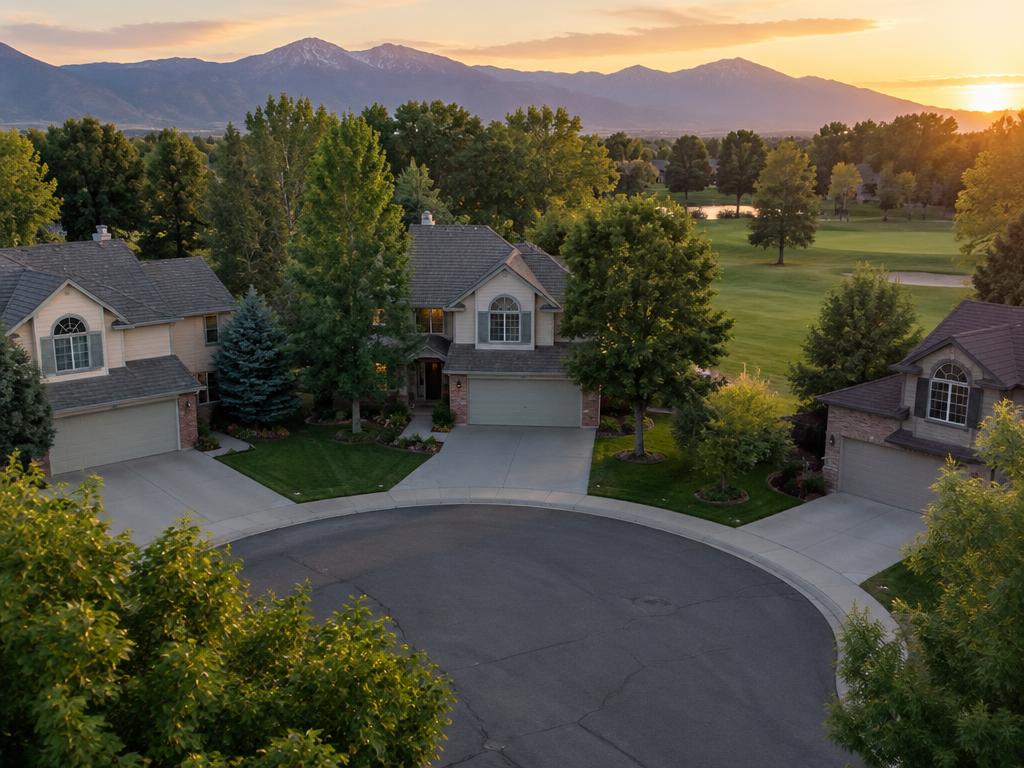 Glenmoor Country Estates neighborhood in South Jordan