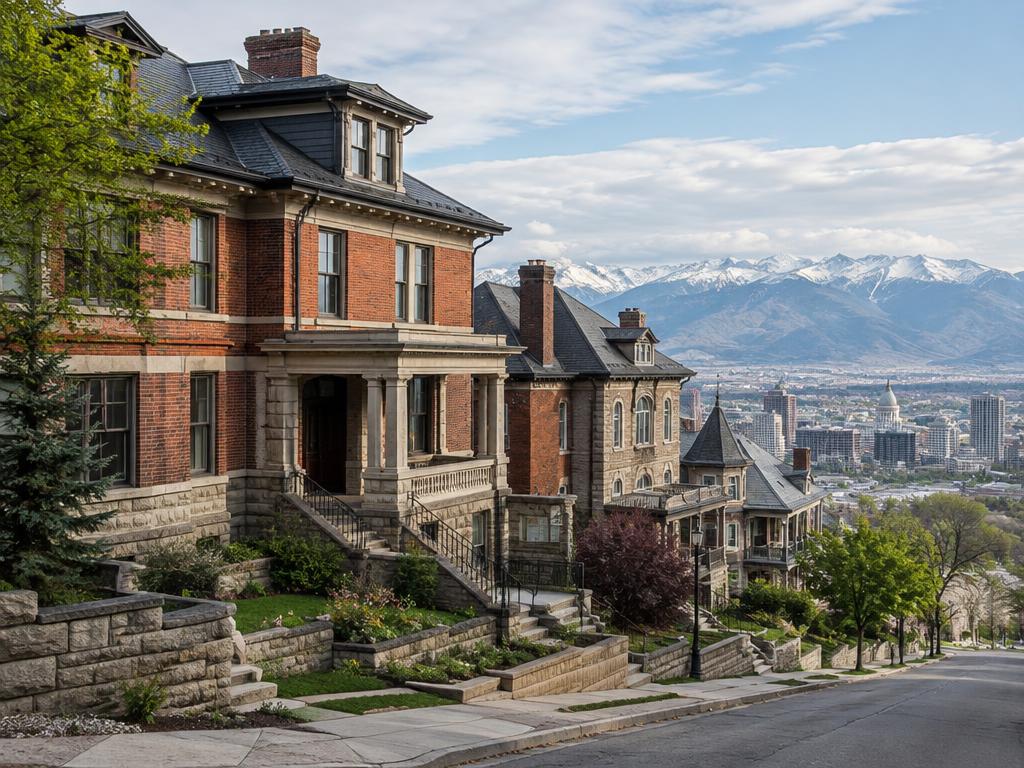 Federal Heights neighborhood in Salt Lake City