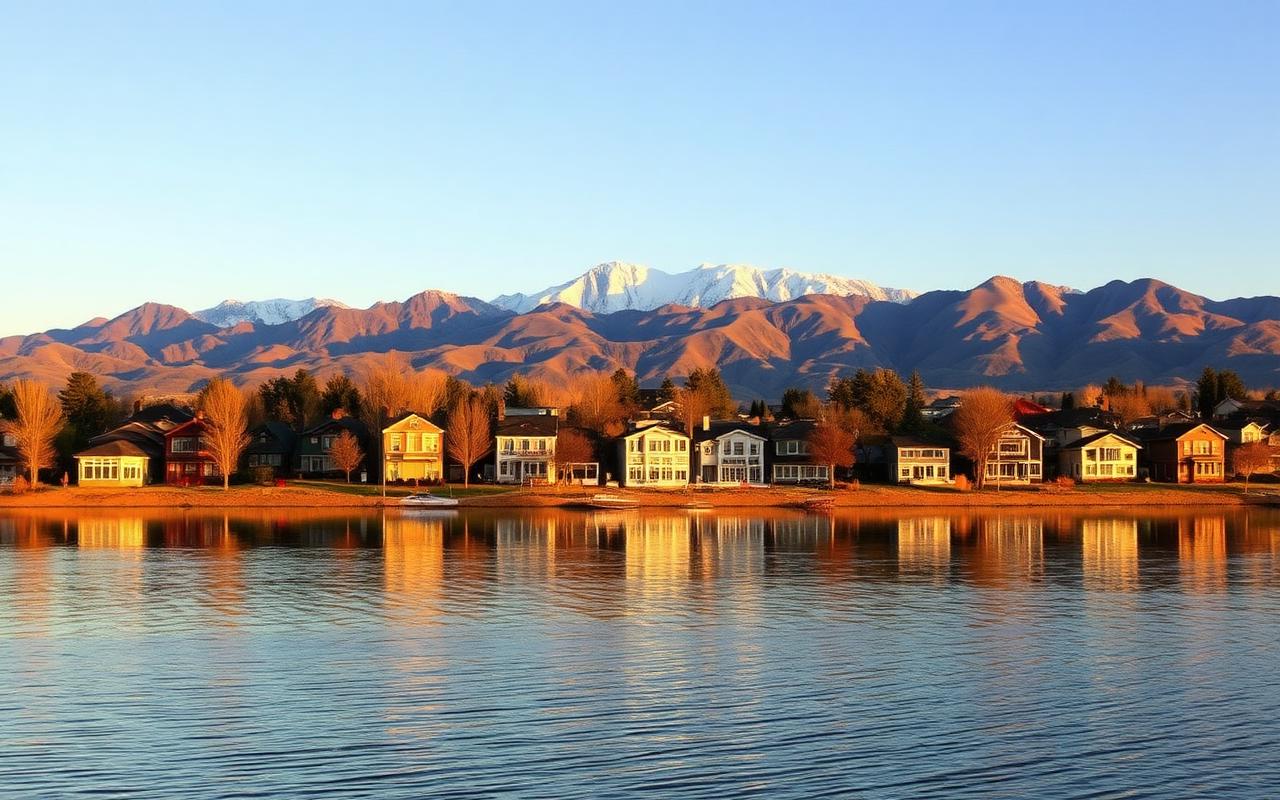 Saratoga Springs, Utah residential scenery