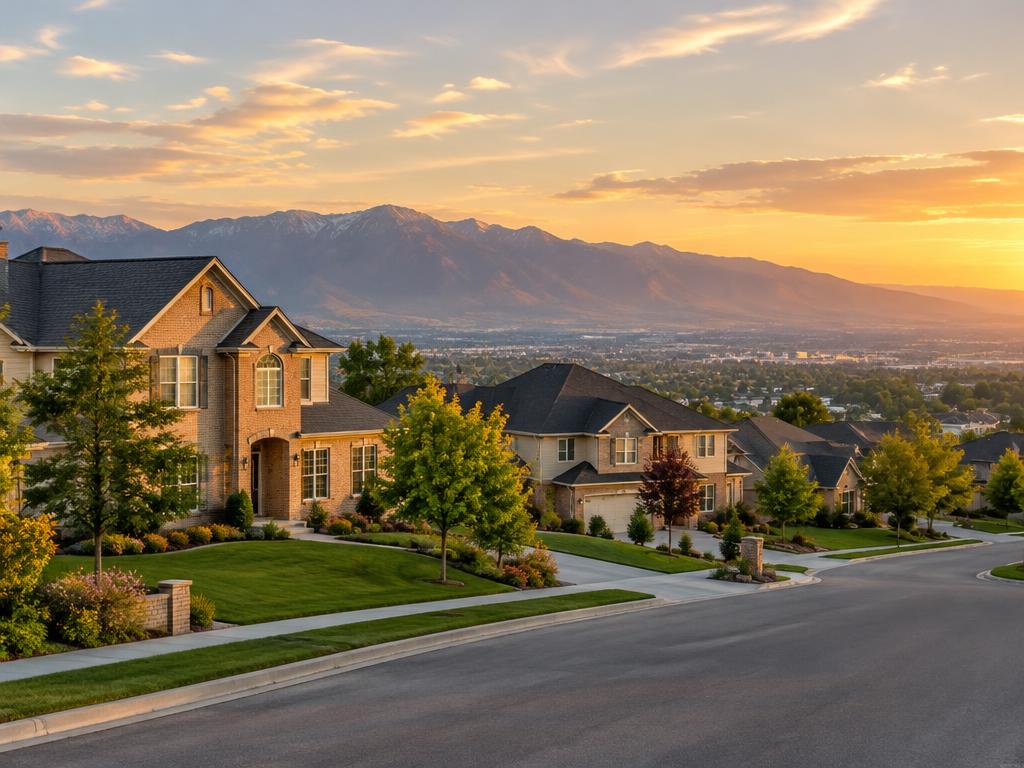 Golden Hills neighborhood in Cottonwood Heights