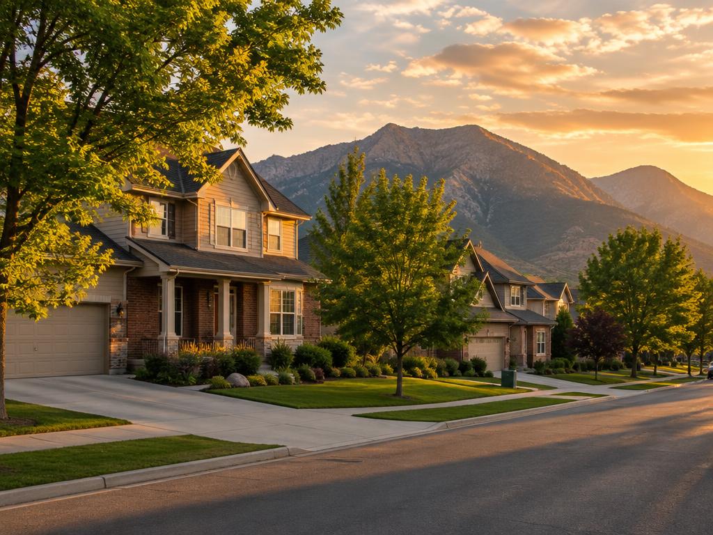 Healey Heights neighborhood in Alpine