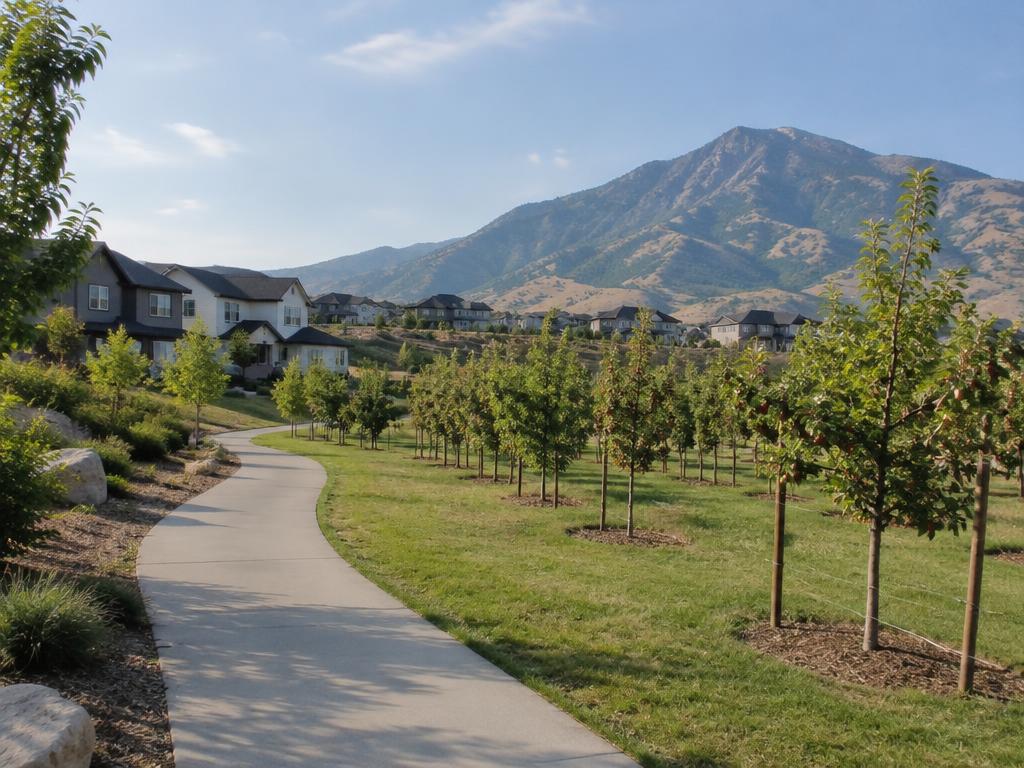 Terraine neighborhood in West Jordan