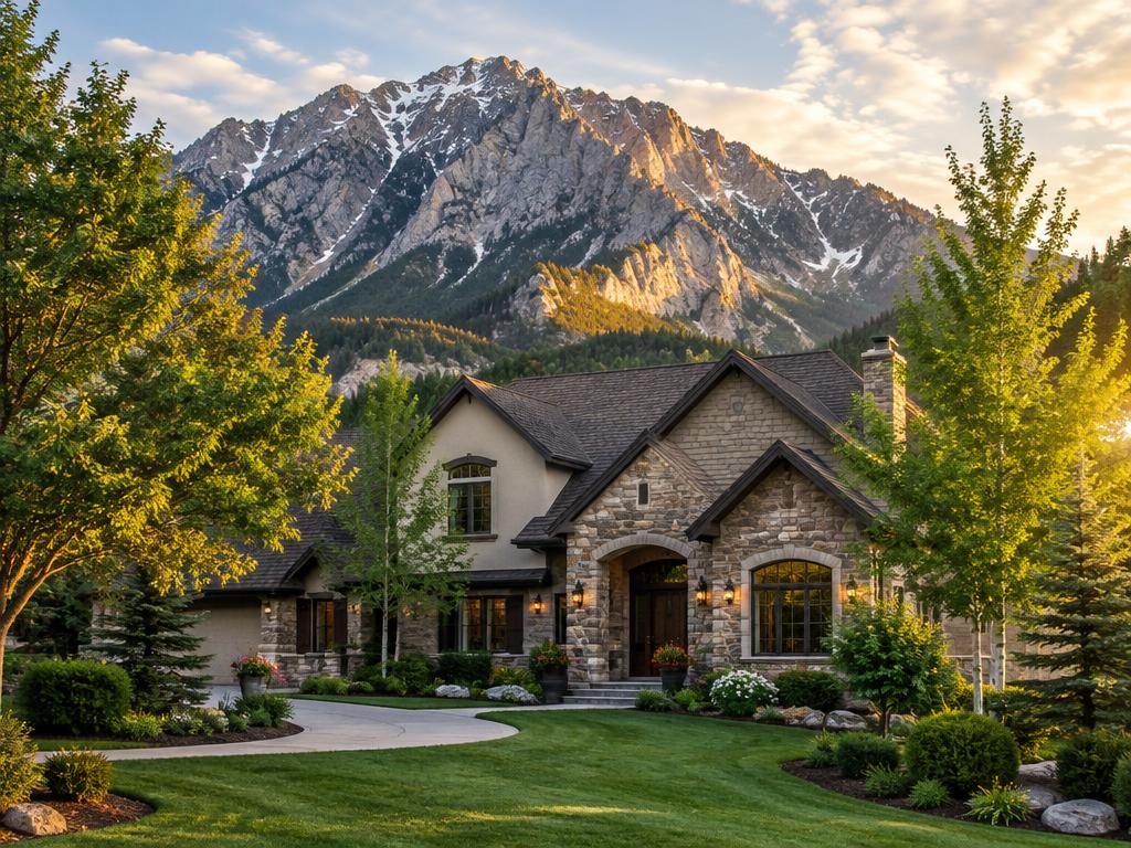 Willow Canyon Estates neighborhood in Alpine