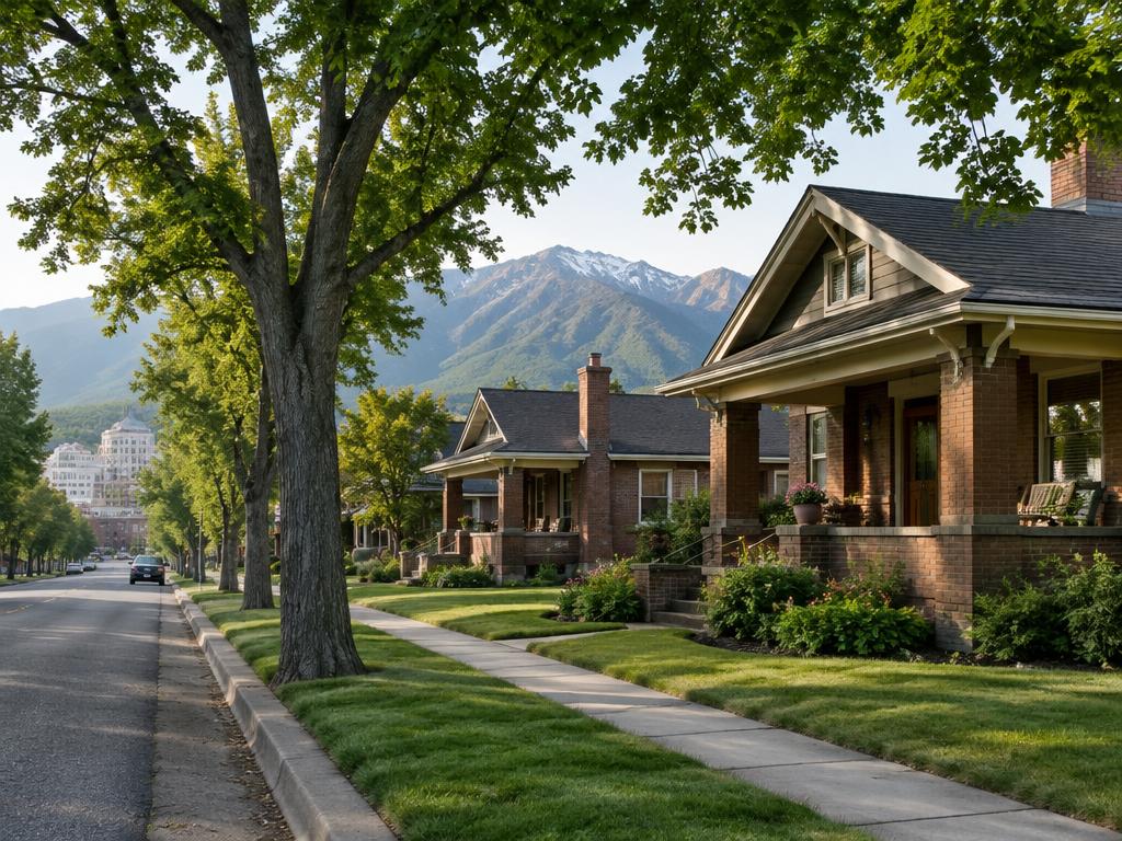 Downtown & Joaquin neighborhood in Provo