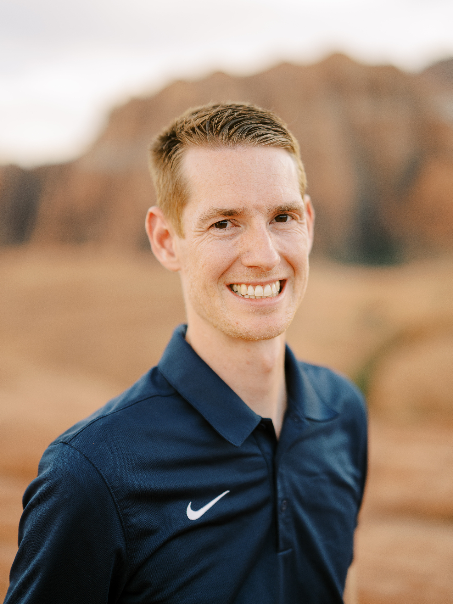 Portrait of Joshua Sterling in Southern Utah