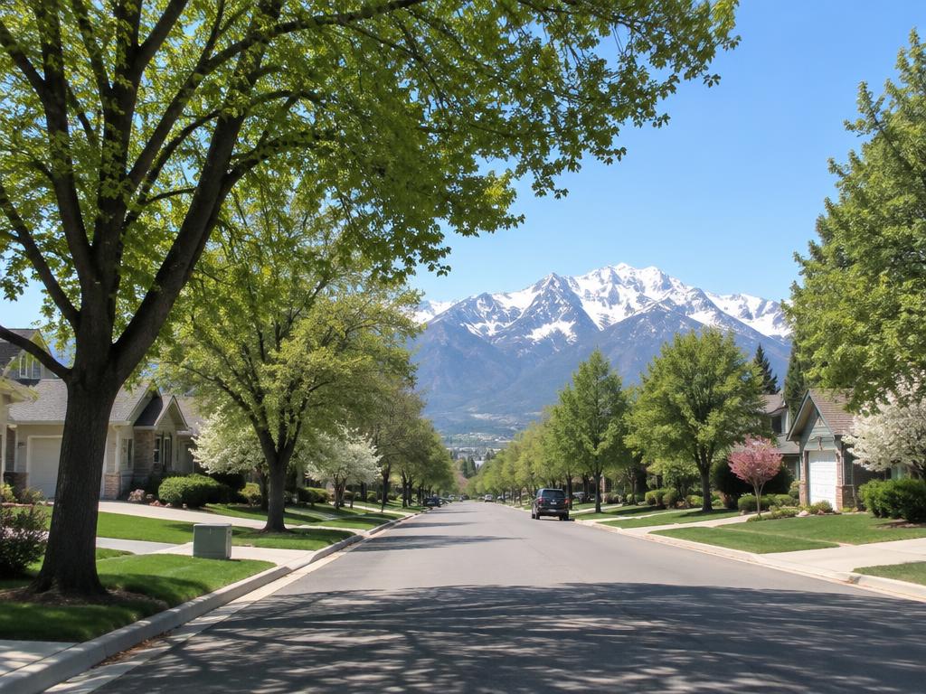 Cherry Hill neighborhood in Orem