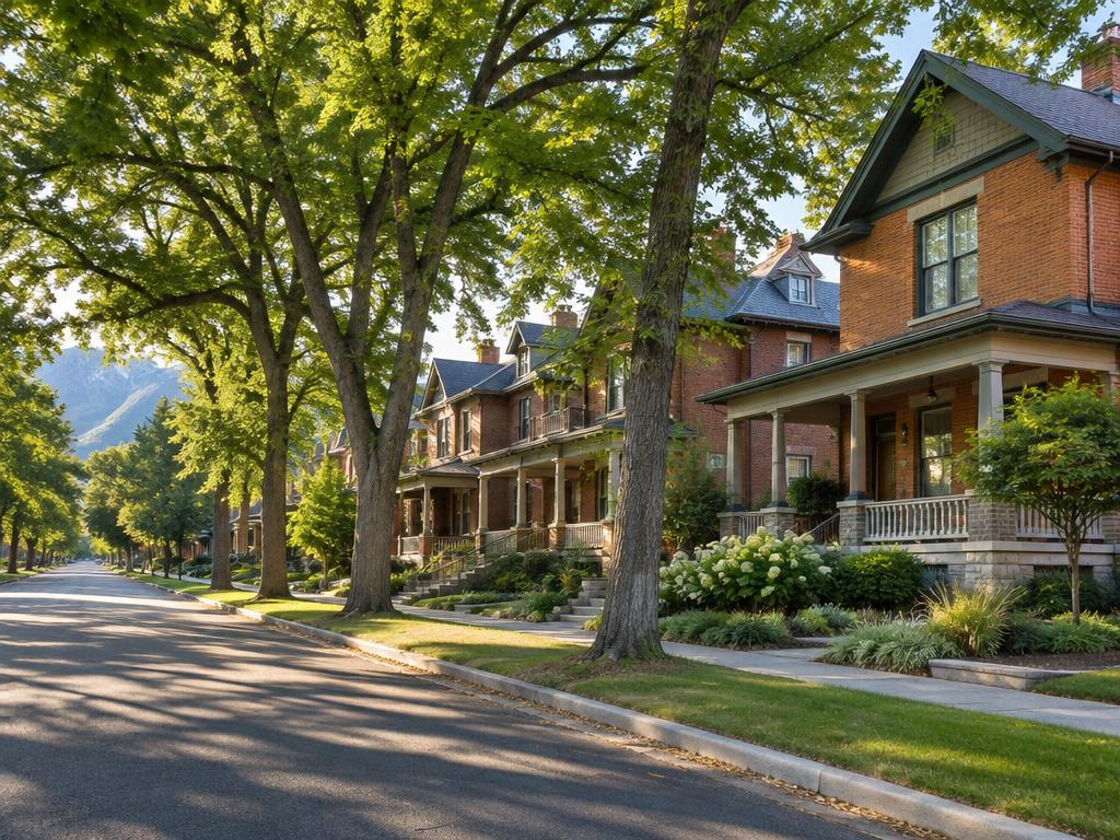 Murray City Historic District neighborhood in Murray