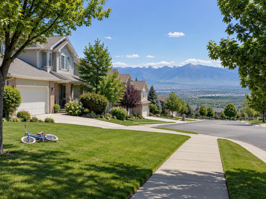 High Mesa neighborhood in Sandy