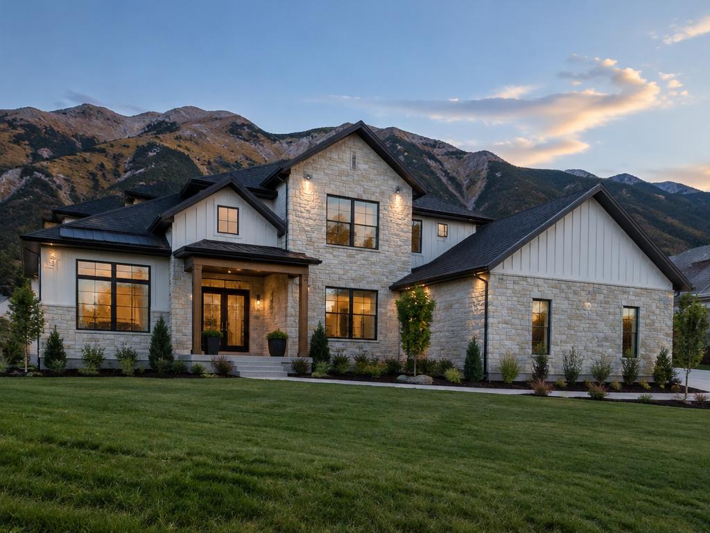 Orchard Heights neighborhood in West Jordan