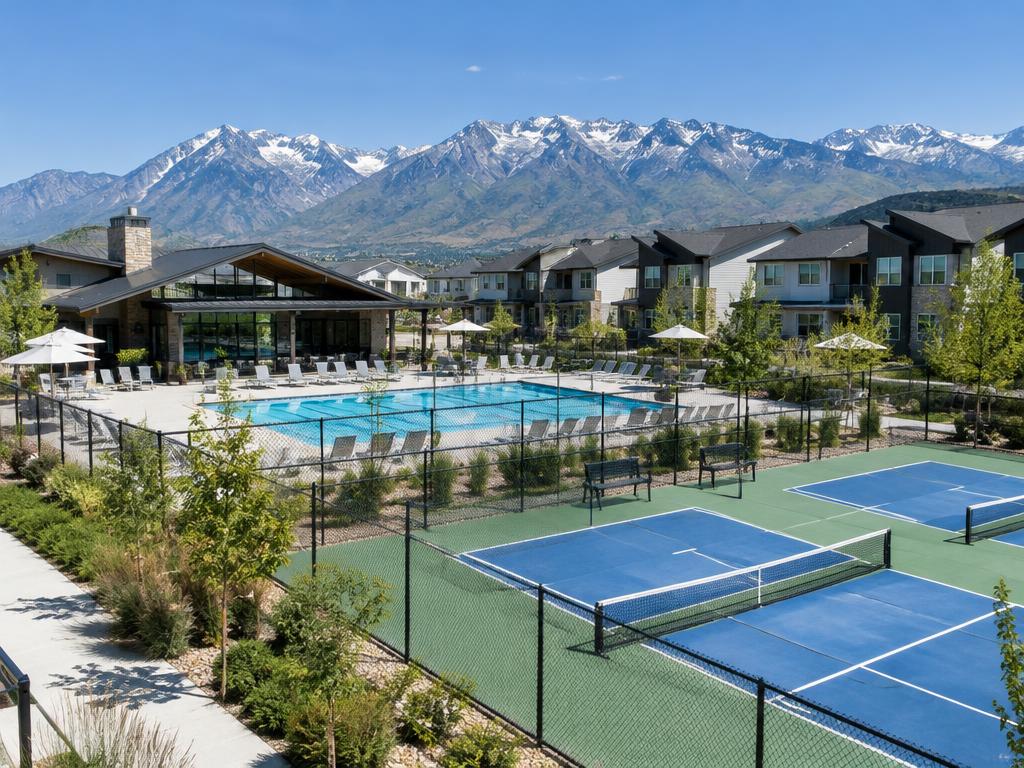 Mountain Ridge neighborhood in Riverton