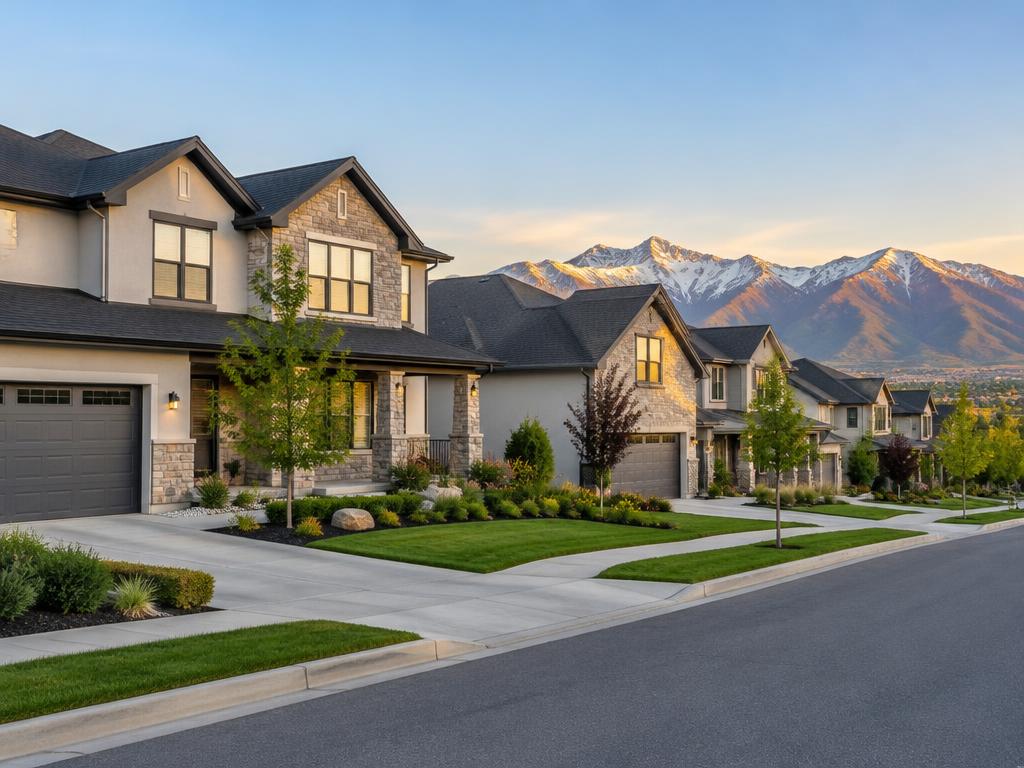 Charlottes Field neighborhood in Midvale