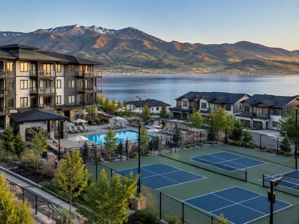 Lakefront at Vineyard Town Center neighborhood in Vineyard