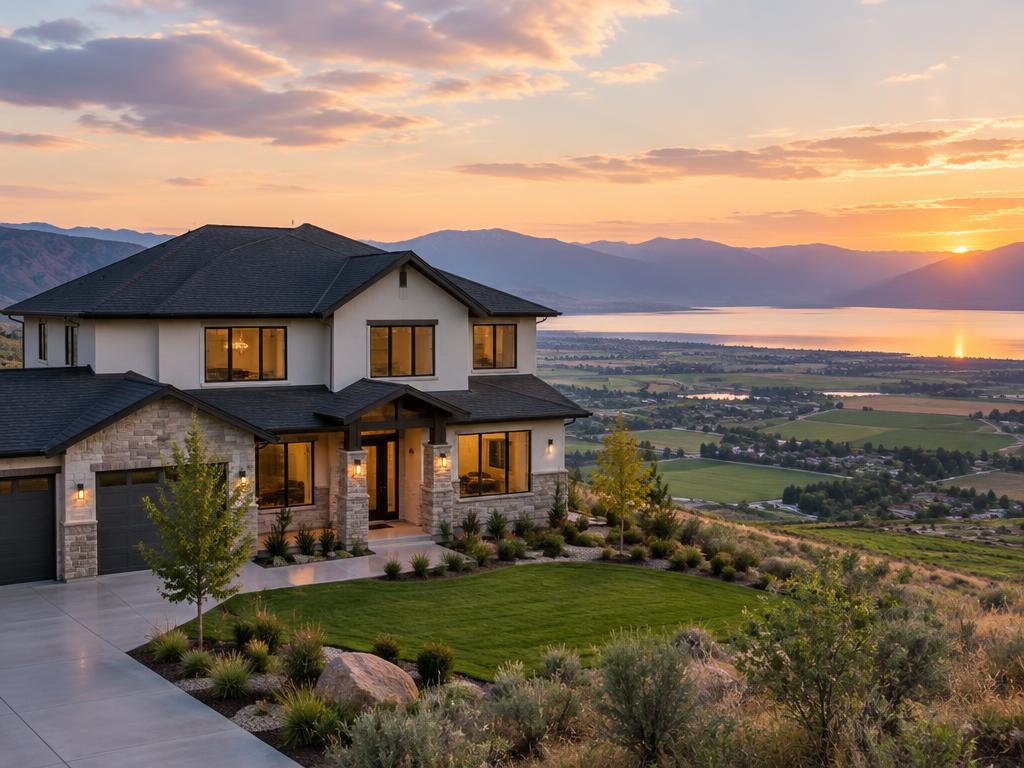Eastside Estates neighborhood in Santaquin