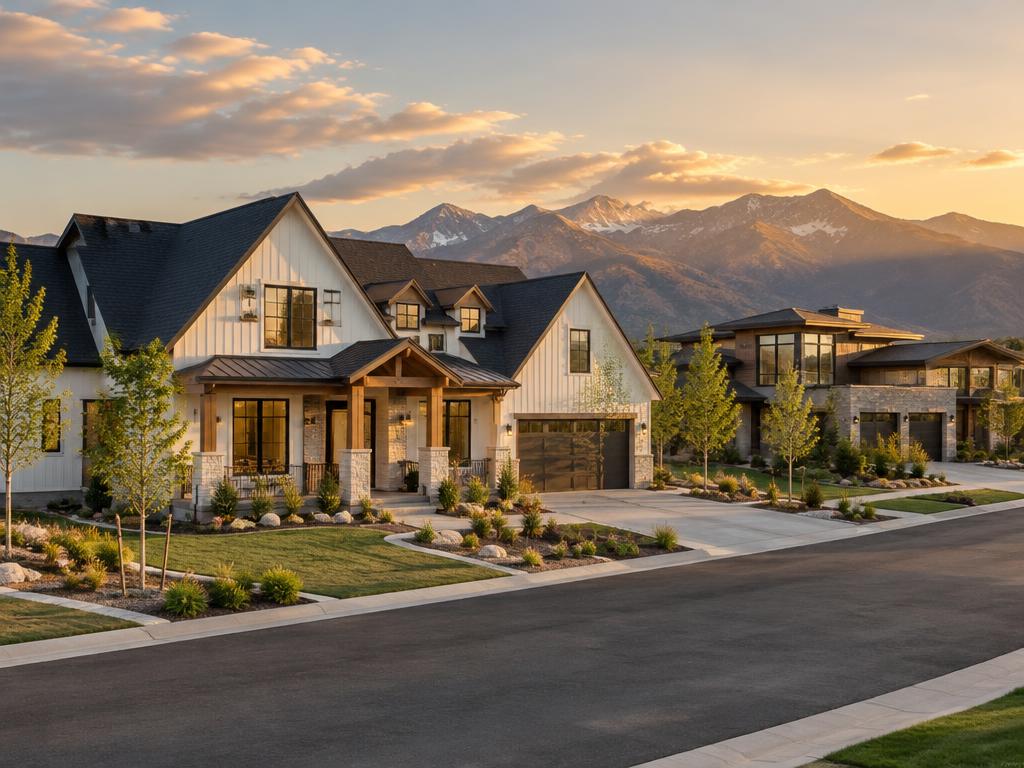Toll Brothers at Elk Ridge neighborhood in Elk Ridge