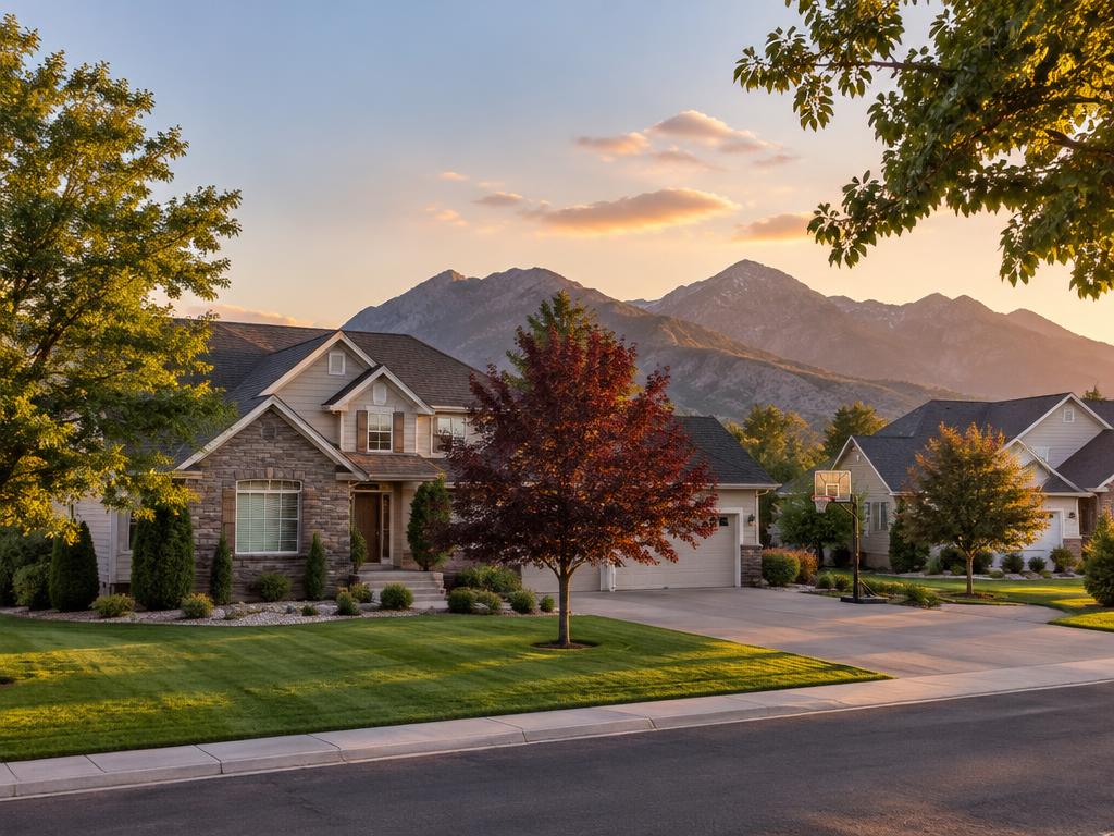 Red Oaks neighborhood in Cedar Hills