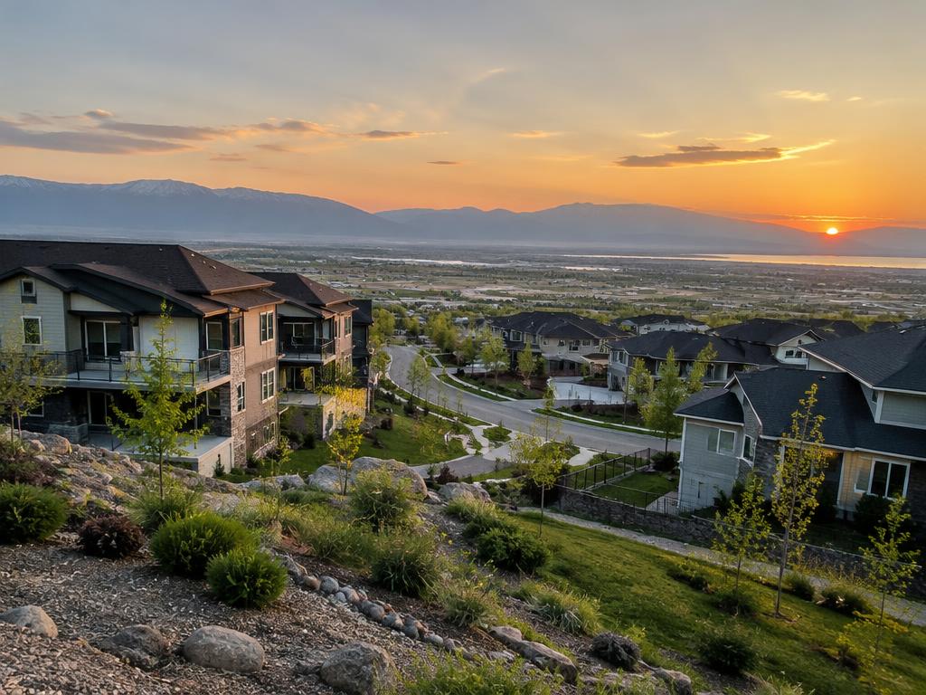 Rosecrest neighborhood in Herriman