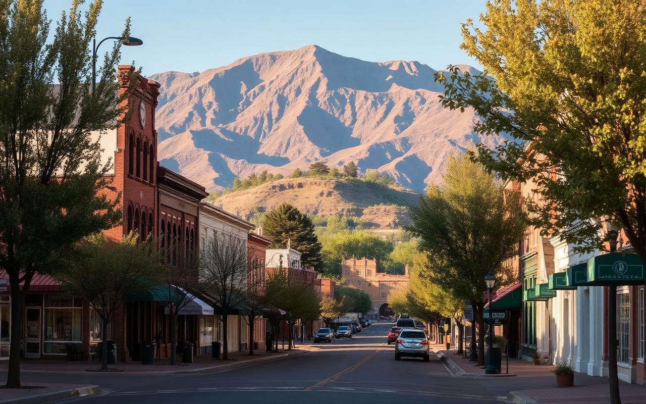 Springville, Utah residential scenery