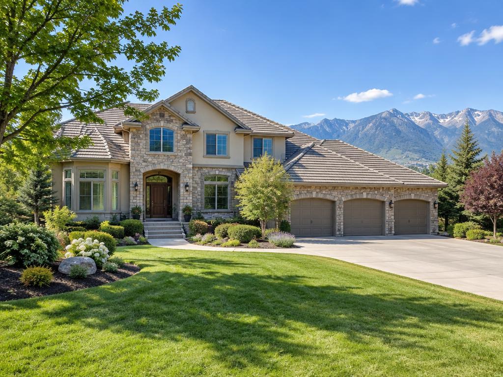 Parkway Palisades neighborhood in South Jordan
