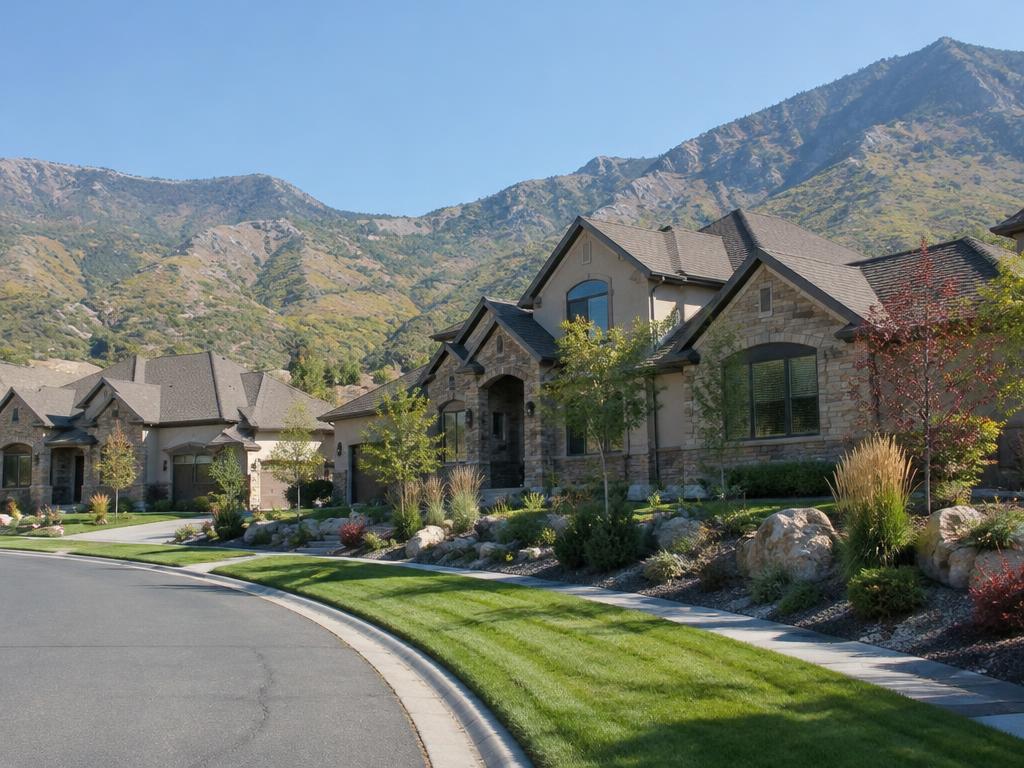 The Cove at Herriman Springs neighborhood in Herriman