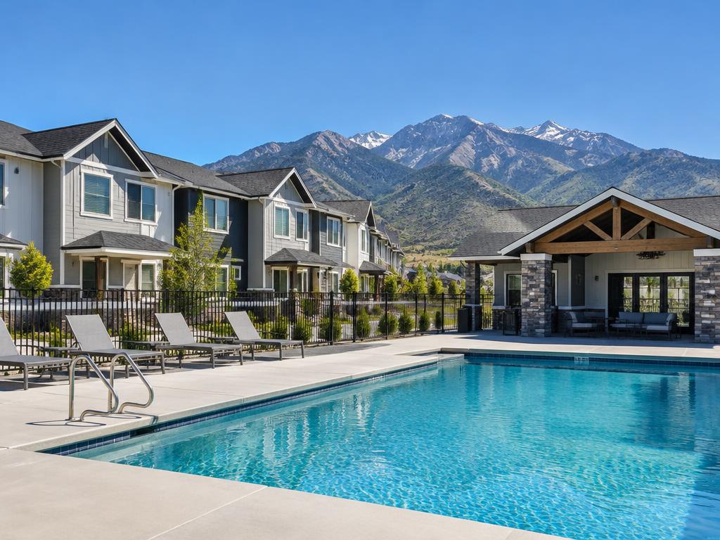 Townhomes at Summer Springs neighborhood in Salem