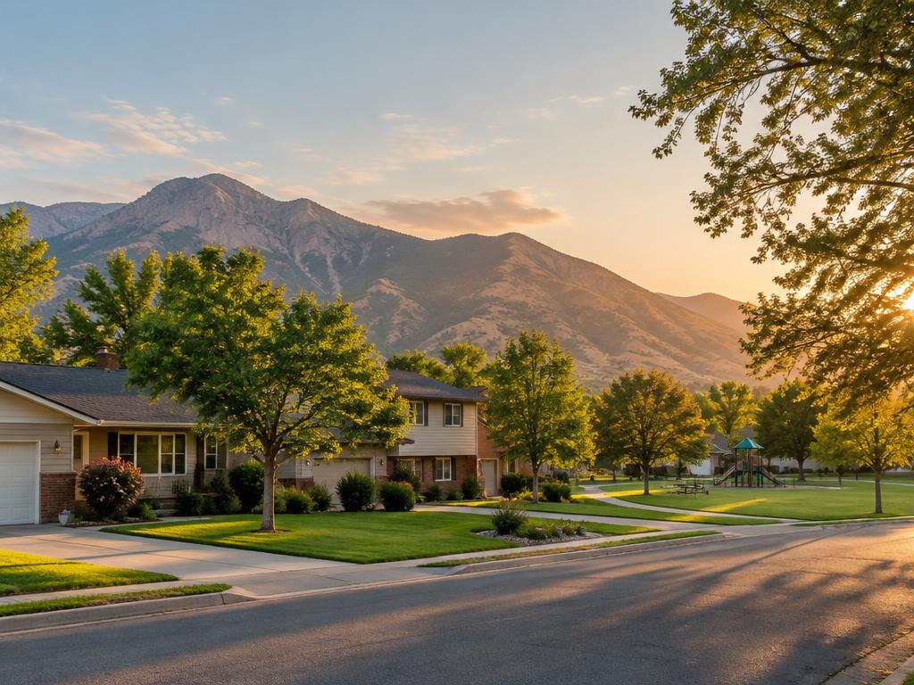 Salem Hills neighborhood in Elk Ridge