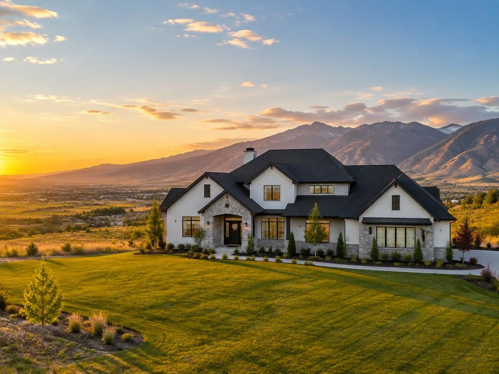 Longview Meadow Estates neighborhood in Elk Ridge