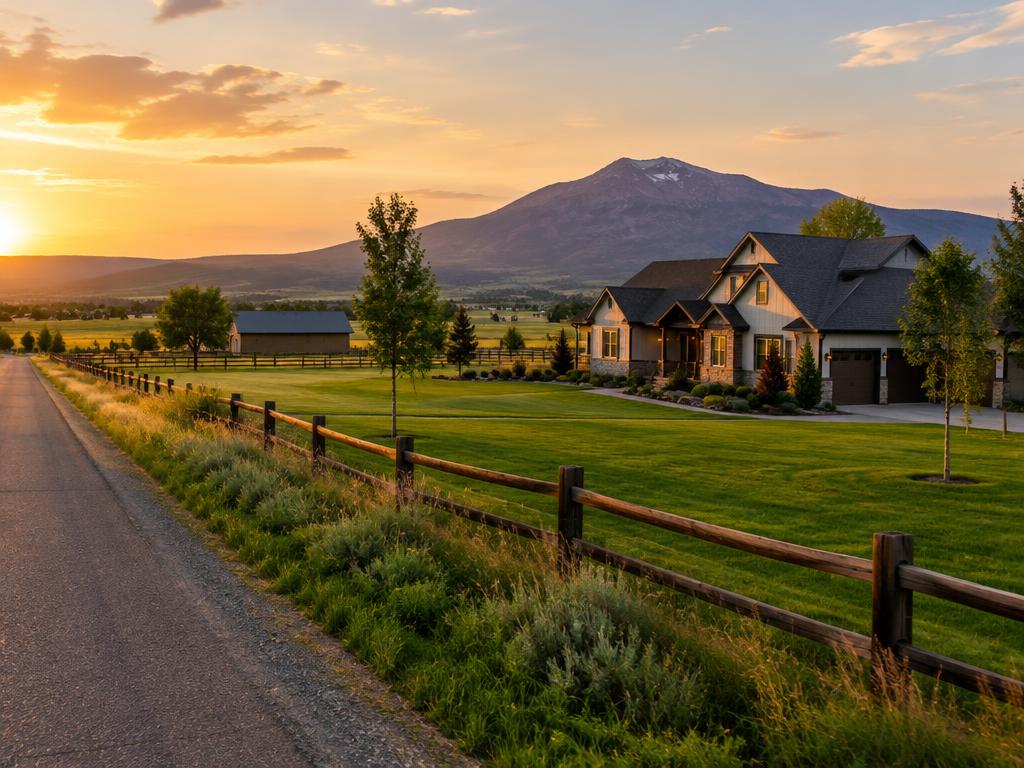 Valley View neighborhood in Genola
