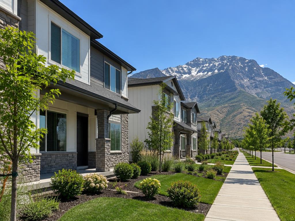 West Lindon Townhomes neighborhood in Lindon