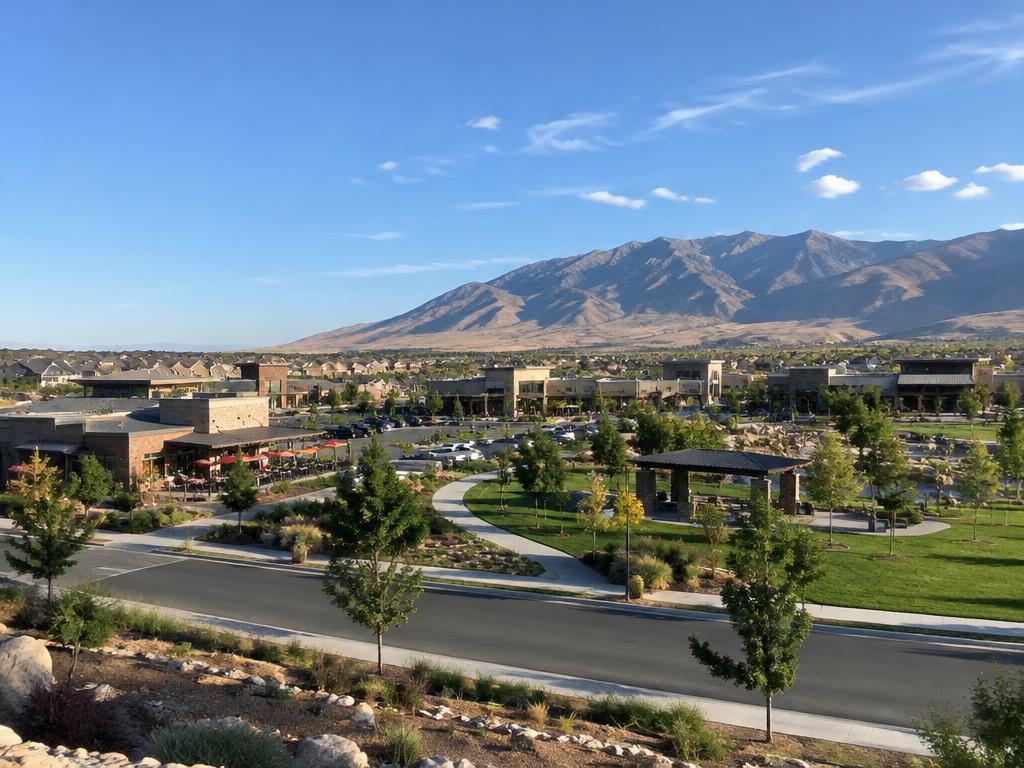 City Center neighborhood in Eagle Mountain