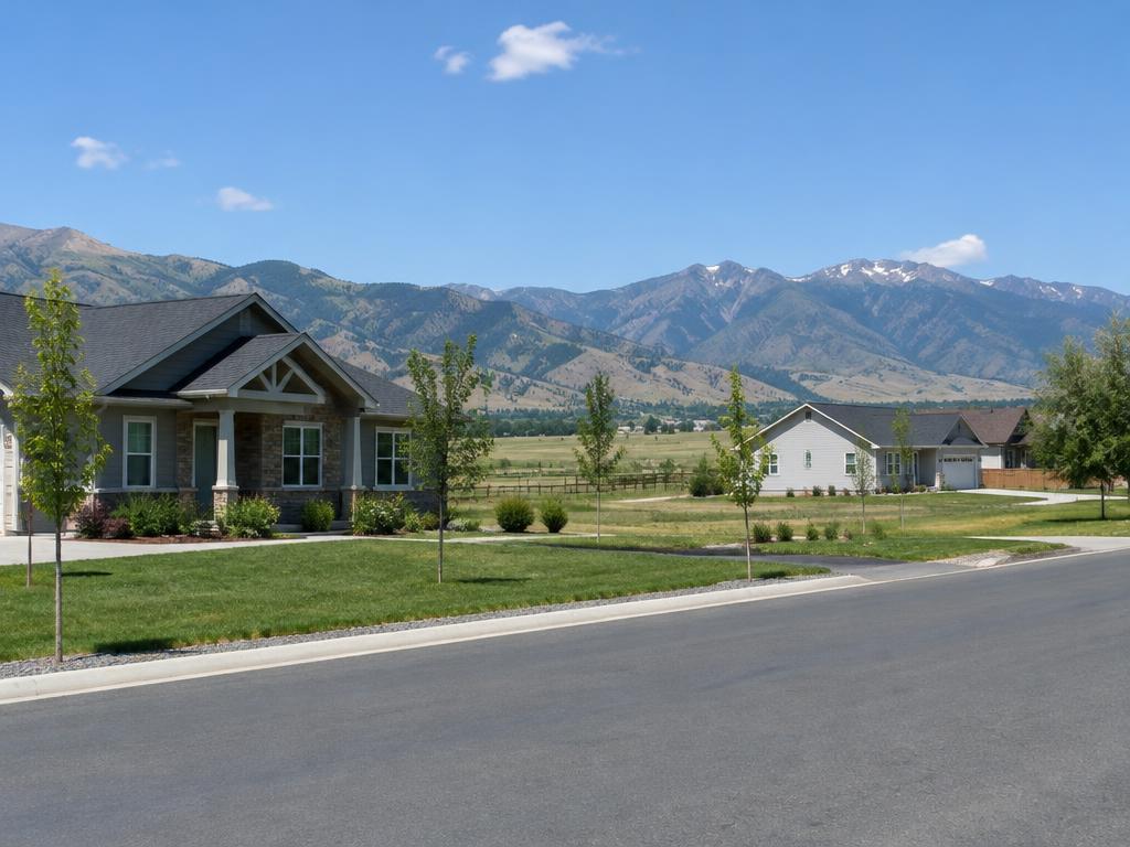 Golden Cedar Estates neighborhood in Cedar Fort